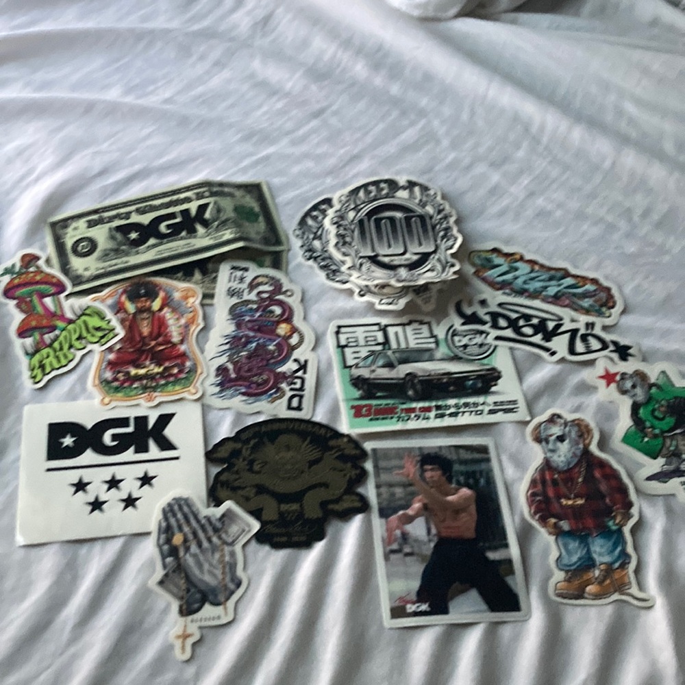 Dgk stickers